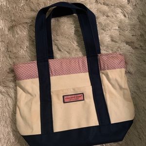 Small Vineyard Vines canvas tote